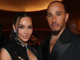Kim Kardashian and Lewis Hamilton Make Their Red Carpet Debut as a Couple in Coordinated Saint Laurent
